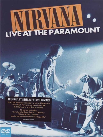 Nirvana - Live At The Paramount - CeX (UK): - Buy, Sell, Donate Nirvana - Live At The Paramount - CeX (UK): - Buy, Sell, Donate